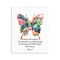 Stupell Industries Be Strong Joshua 1:9 Butterfly Wall Plaque By Lisa Nohren